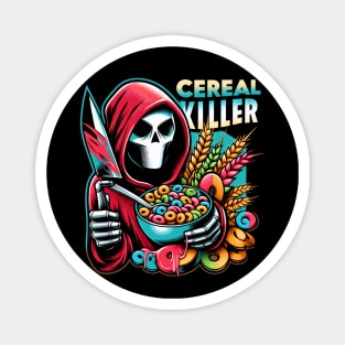 Cereal Killer Masked Men Magnet